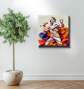 Reggae Riddim Wrapped Canvas